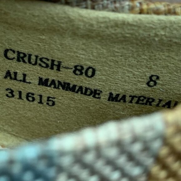 Bamboo womens flats size 8 multicolored striped ballet flats balletcore - Picture 11 of 12